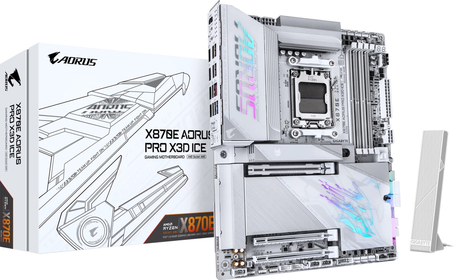 Gigabyte X870E AORUS PRO X3D ICE